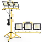Gobright 31000 Lumen Led Work Lights Stand - Head Portable 16.5FT New. Price: $112.93.