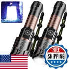Skyfire Rechargeable Flashlights Ignition Lens 2 Pack High Lumens Tactical New. Price: $120.17.
