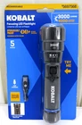 Kobalt 5697568 Rechargeable Focusing Led Flashlight 4000 Lumens Turbo KF3000PP New. Price: $29.95.