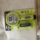 Ryobi Usb Rechargeable Magnifier Light Led 3X 3.7V Green Plastic Portable New. Price: $27.99.