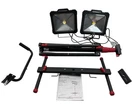 Husky 10,000 Lumen Twin Head Led Work Light 1003989701 (ob) Open. Price: $99.95.
