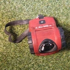 Hilti Cordless Battery Worklight Flashlight W/ Strap Red/black Plastic Used. Price: $70.00.