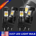3156 Switchback Led Turn Signal Light Drl Bulb Anti Hyper Flash White 3157 Amber New. Price: $18.04.