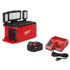 M18 18-VOLT Lithium-ion Cordless Packout 3000 Lumens Led Light W/5.0AH Battery New. Price: $468.16.