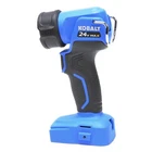 Kobalt 24-VOLT Max 200 Lumens Led Handheld Rechargeable Battery Flashlight New. Price: $89.98.