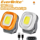 Everbrite Rechargeable Cordless Work Lights Magnetic Led 1000 Lumen Super Bright New. Price: $21.99.