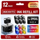 Ink Refill Kit Pack 286XL Canon Pixma TS4320 TS6520 TR7120 PG-295XL New. Price: $89.99.