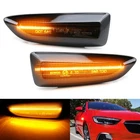Smoked Lens Sequential Full Led Amber Side Marker Lights For 2018-20 Buick Regal New. Price: $32.09.