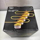 New Box Feit Electric 65W 8000 Lumens 5-LAMP Plug-in String Worklight (2A). Price: $64.00.