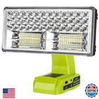 Choerinton 4200LM Led Work Light Compatible With Ryobi 18V Battery 40W Cordless New. Price: $72.92.