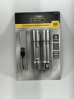 New Defiant Rechargeable Aluminum Flashlight 2 Pack 500 Lumens 3 Modes Usb. Price: $19.99.