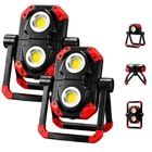 Yzoni Pack Led Work Light Rechargeable 2500LM Usb-c Magnetic Cob Flood New. Price: $75.89.
