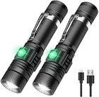 Hoxida Led Tactical Flashlight Rechargeable, IPX6 New. Price: $37.65.