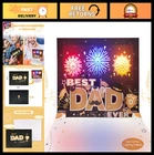 3D Pop Up Father's Day Card With Lights & Music, Best Dad Ever Gift, Press Butto New. Price: $29.69.
