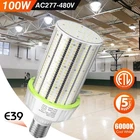 Kukuppo 100W 480V Led Corn Bulb Warehouse Garage Shop Gym High Bay Lights New. Price: $63.67.