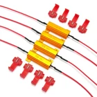 4X 50W 6OHM Load Resistor Fix Led Light Bulb Error Fast Hyper Flash Turn Signal New. Price: $11.99.
