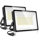 100W Led Flood Light Outdoor, 12000LM 4FT Power Cord With 2PACK, New. Price: $44.41.