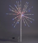 Grandin Road 3-IN-1 Firework Led Light Patriotic Red White Blue Nib 24" New. Price: $74.99.