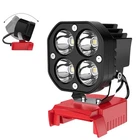 Azocek Led Work Light Compatible With Milwaukee 18V 40W Pack, Red New. Price: $33.22.