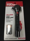 Hyper Tough 7812 Work 200 Lumen 3-IN-1 Flashlight New. Price: $14.99.