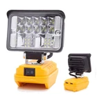 Cordless Led Work Light For Dewalt 20V Battery With Dual Usb Ports Flood New. Price: $12.93.