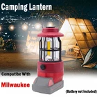 Led Lantern For Milwaukee 18V Li-ion Battery Hanging Lights Camping Hiking New. Price: $28.49.