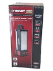 Husky Led Area Work Light With Rechargeable Battery Cord 14000 Lumen 3 Modes Open. Price: $89.95.