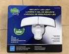 Home Zone Led Motion Sensor Security Light Hardwired White Outdoor 240 New. Price: $26.60.