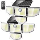 Adewalk 3000LM Solar Outdoor Lights - 2PACKS 188 Led Security White New. Price: $67.35.
