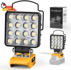 Ecarke 20V Cordless Led Work For Dewalt Batteries: 60W 6000LM Flashlight New. Price: $38.99.