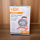 Hdx Corded 250 Watt Halogen Work Light Adjustable Head 265669 New. Price: $12.00.