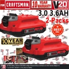 2PCS 4.0AH For Craftsman V20 20VOLT Max Lithium Battery CMCB204 CMCB202 CMCB205 New. Price: $29.00.
