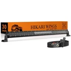 Led Light Bar 30 Inch 70W 70000LM IP68 Waterproof Spot Flood Combo Hikari Wings New. Price: $154.99.