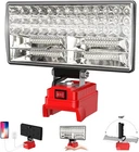 8" Cordless Led Work Light For M18 Battery, Two Milwaukee, Red New. Price: $28.88.