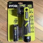 Ryobi Usb Lithium Led Pivoting Laser Flashlight Kit FVL54K New. Price: $39.88.