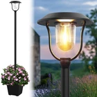 Icerona 75 Solar Outdoor Light Waterproof Aluminum 100 Lumens Lamp Post New. Price: $88.33.