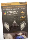 Farpoint- Versa Beam Twin Fold Garage & Ceiling Light 2000 Lumens New. Price: $16.95.