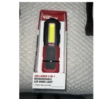 Hyper Tough 350-LUMEN 2-IN-1 Rechargeable Led Magnetic Cordless Work Light Open. Price: $45.00.