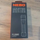 Genuine Nebo Master Series FL1500 Rechargeable Flashlight. Lumens, New. Price: $23.99.