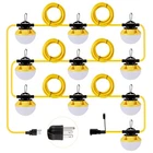 3-PRONG 100FT Construction String Lights, IP65 Waterproof Etl Certified Strin... New. Price: $130.82.