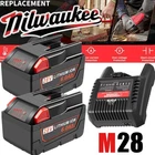 6.0AH Li-ion Battery For Milwaukee M28 V28 48-11-2830 48-11-2850/CHARGER New. Price: $106.00.