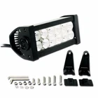 Zone Tech 36W 7" Spot Work Square Led Light Bar Lamp Automotive - Black Open. Price: $32.33.