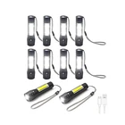 10 Pack Led Rechargeable Flashlight, Super Bright Small Minicamping... Fast Ship New. Price: $45.99.