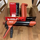 Hilti Hdm 500 Manual Epoxy Dispenser With Canisters Very Good Condition Used. Price: $85.00.