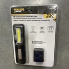 Power Zone Led Rechargeable Work Light 220 Lumens New. Price: $12.74.