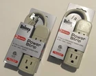 2PCS Uninex Strip Grounded Power-extension CORD-3OUTLET-1FT-13A/125V/1625W New. Price: $22.50.