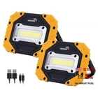 Sunzone Led Work Light - Magnetic Rechargeable Yellow 2 Pack New. Price: $56.47.
