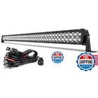 AUTOSAVER88 50 Inch Led Light Bar Curved Work 4D 8FT Wiring Harness New. Price: $86.99.