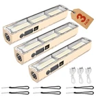 Instahibit 3 Pcs Rechargeable Magnetic Work Light Led W/ Hook 5 Modes For Canopy New. Price: $143.90.