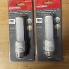 2 Protorch 7-WATT Led Work Light Replacement Bulbs 40-WATT Equivalent 600 Lumens New. Price: $13.49.
